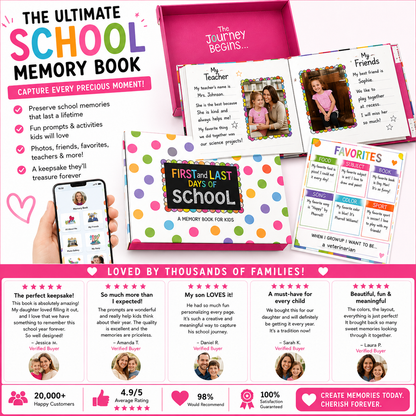 Little Legacy School Days Memory Book